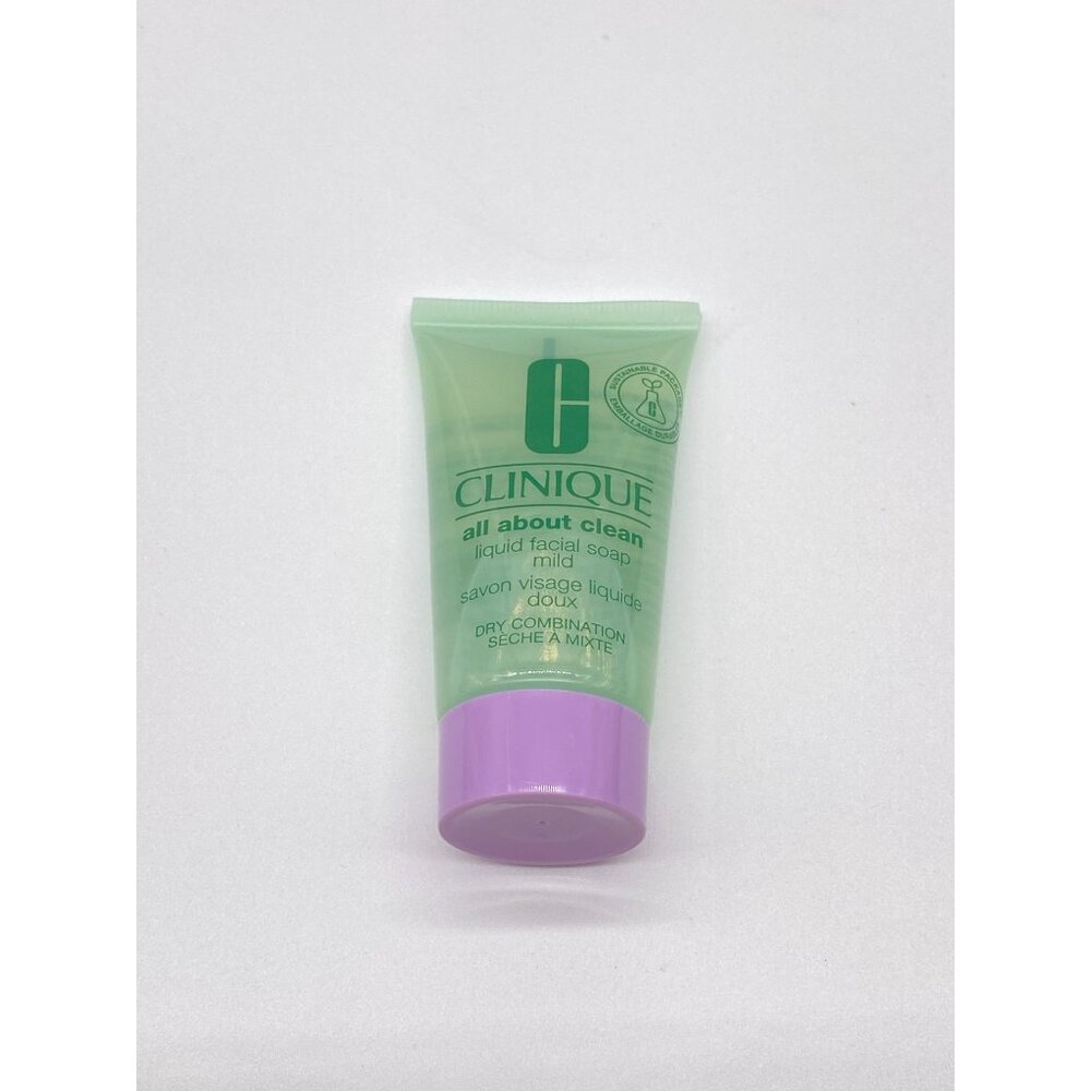 Clinique All About Clean Liquid Facial Soap Mild Mini 1 oz